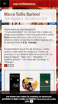Mobile Screenshot of marcotulliobarboni.com
